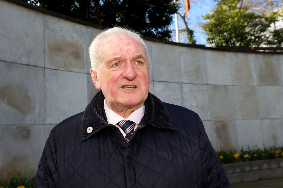 Former taoiseach Bertie Ahern